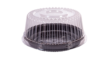 Forma plastica cristal P32M mini torta media prafesta 9020 caixa com 100 unidades