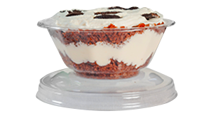 Pote plastico de sobremesa 150 ml P679 prafesta caixa com 180 unidades