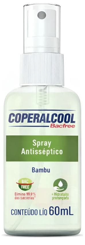 Alcool spray antisseptico 60 ml sortido perfumado coperalcool
