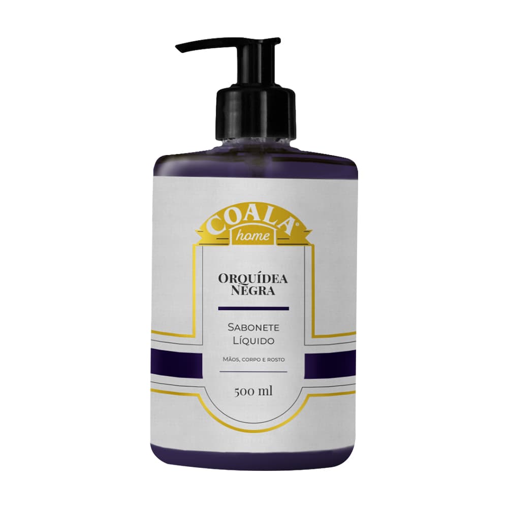Sabonete liquido 500 ml orquidea negra coala