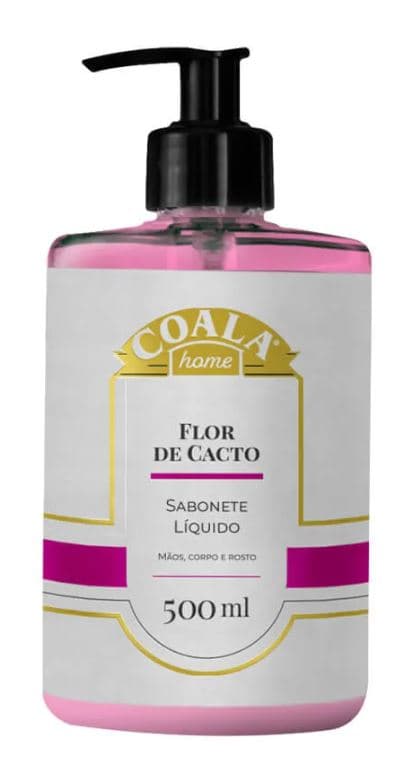 Sabonete liquido 500 ml flor de cacto coala
