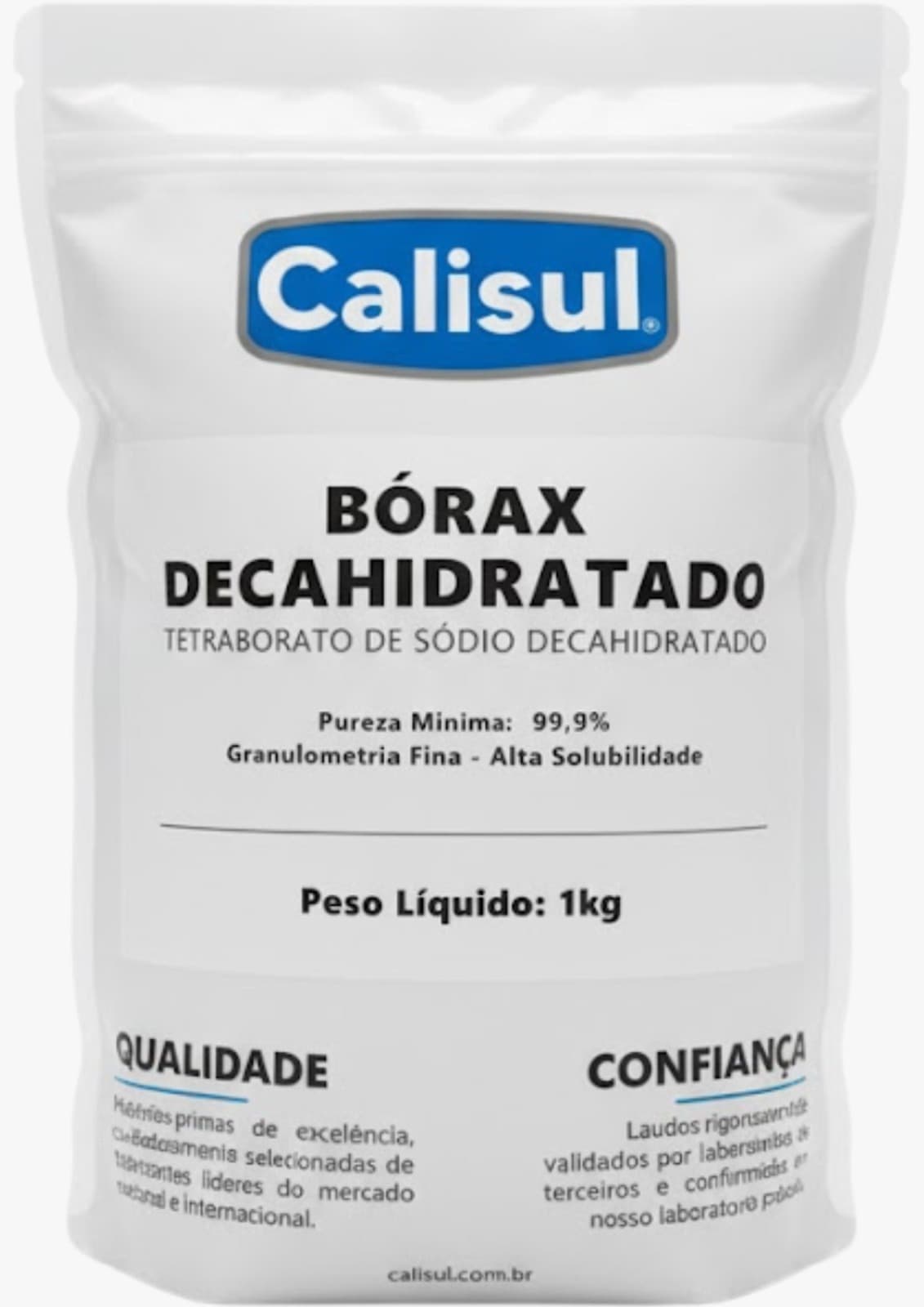 Borax decahidratado 1 KG Calisul.