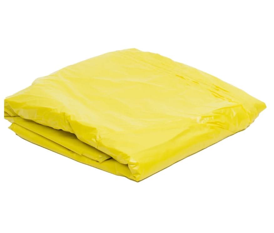 Saco lixo 200 litros cor amarelo-metal 115 cm x 125 cm x 010 micras pacote com 25 unidades
