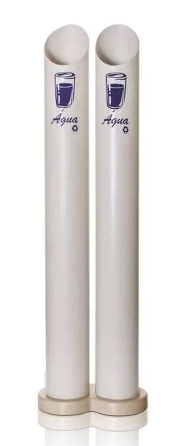Lixeira para copo agua/agua plestin
