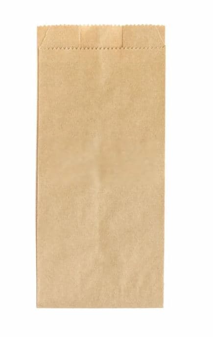 Saco papel eco kraft 1/2 kg 15x17,5 CM