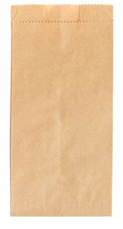 Saco papel eco kraft 1 kg 15x23,5 cm.