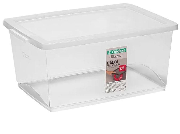 Organizador  7,5 Lt TR 33,5x24x16  Caixa  Display  OR80400/18