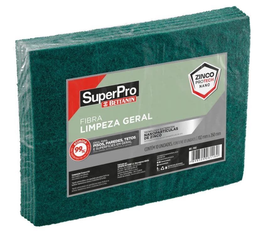 Fibra limpeza pesada Superpro 9506.